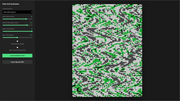 Pixel Grid Synthesizer