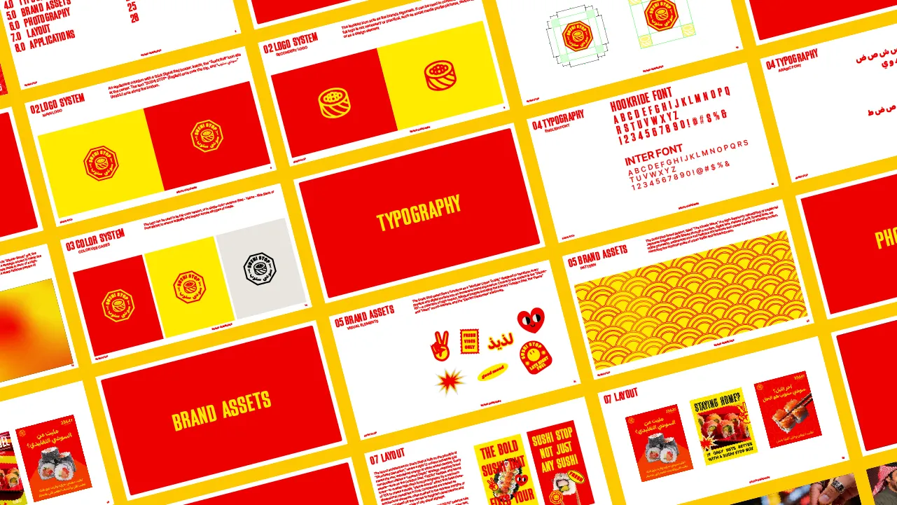 Bold Style Guide Stationery Mockups