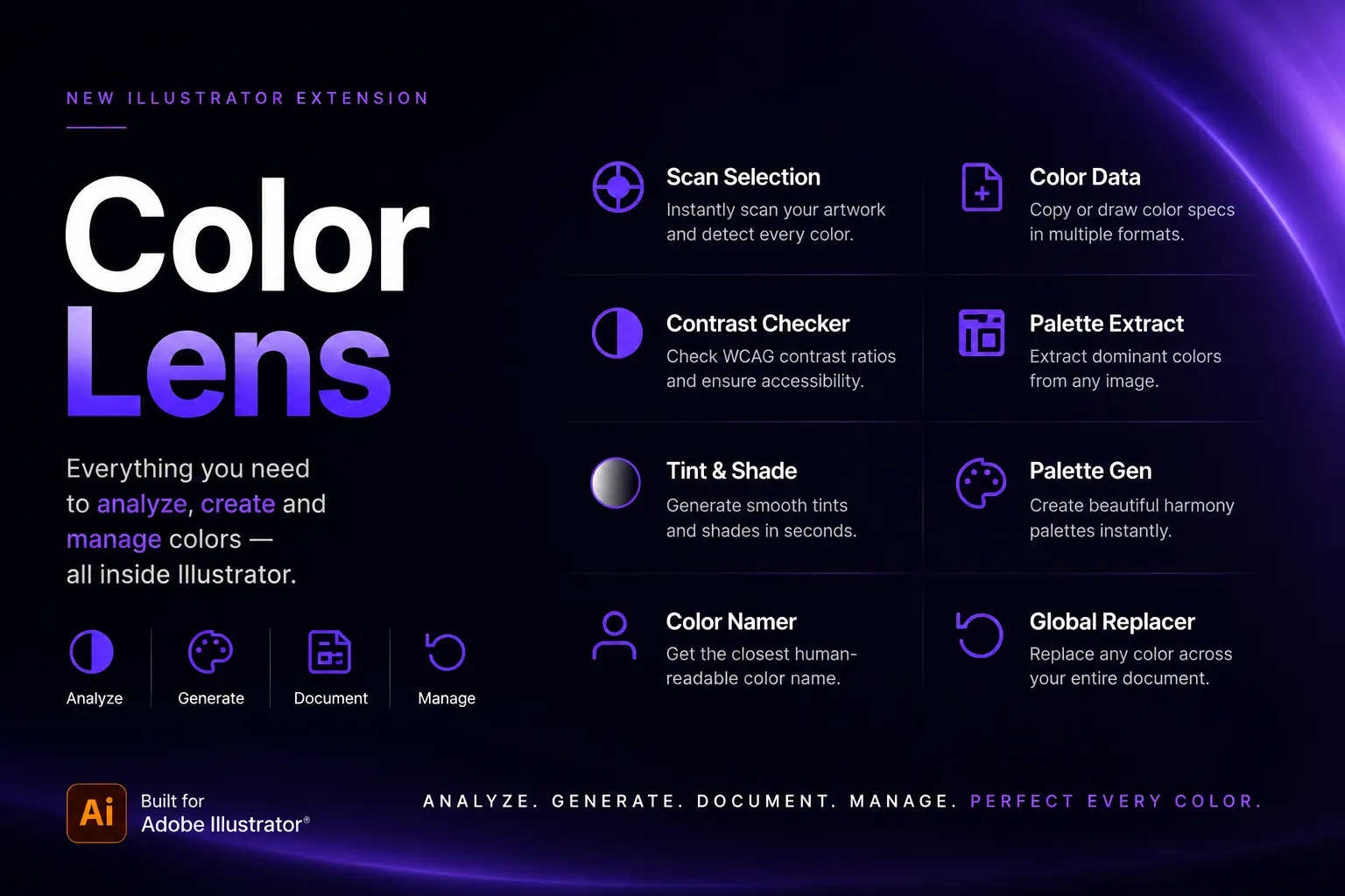 ColorLens Panel Workspace