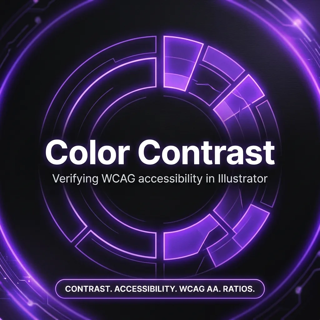 How to Verify WCAG Color Contrast in Adobe Illustrator