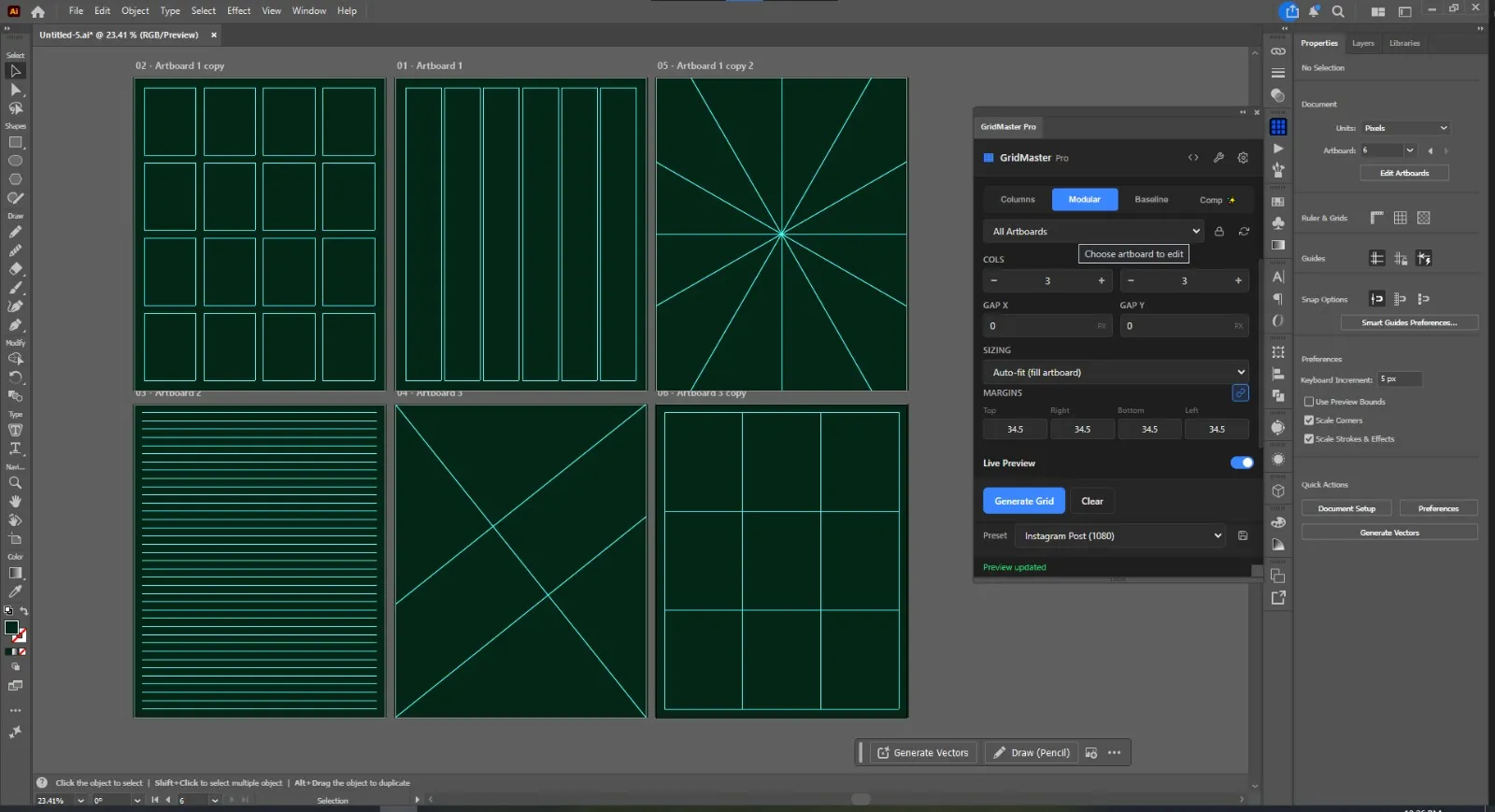 Grid Construction Example