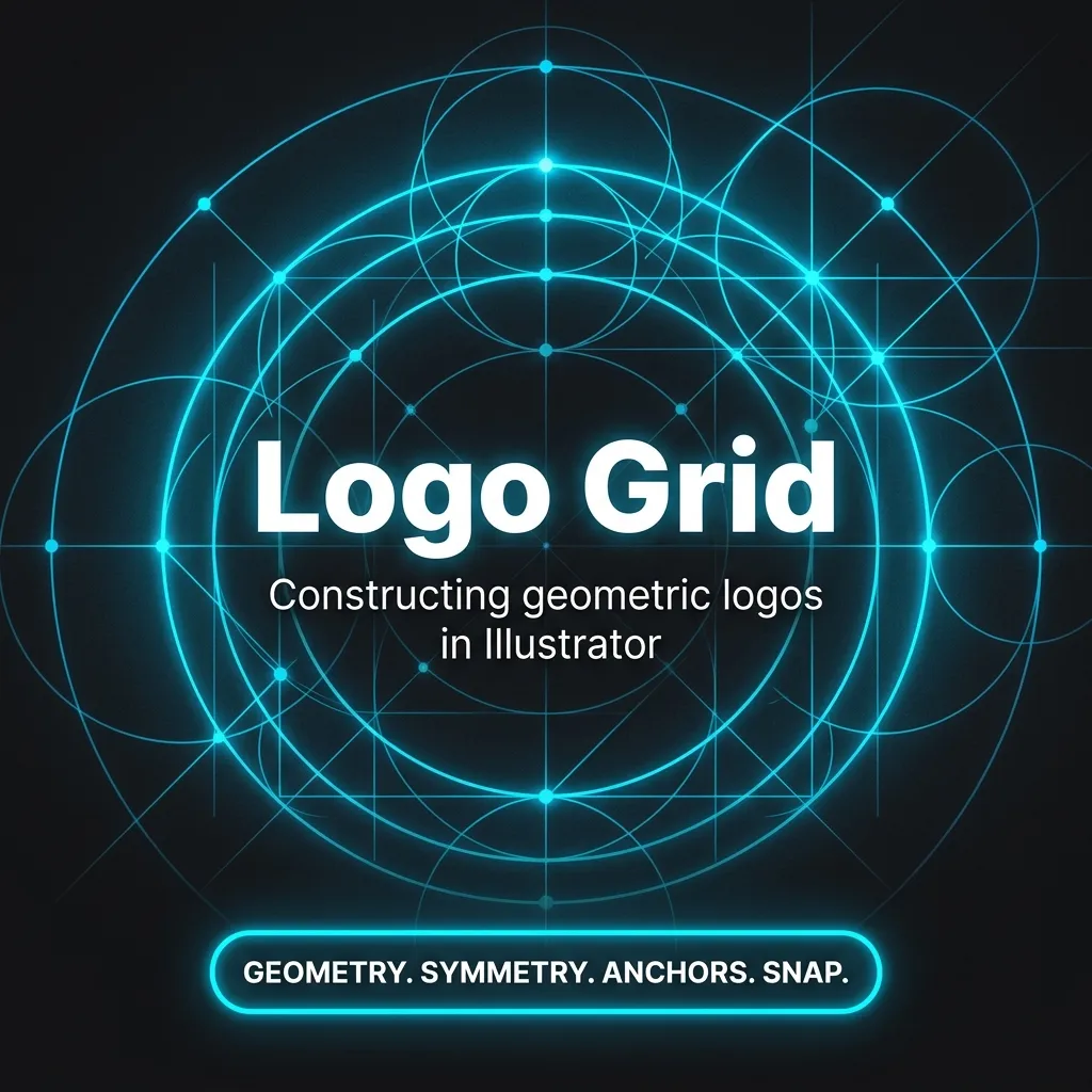 The Logo Grid Blueprint: How to Construct Geometric Logos in Adobe Illustrator